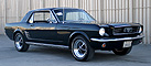 1966 Ford Mustang Hardtop Coupe schwarz