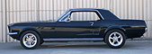 1967 Ford Mustang Hardtop Coupe schwarz
