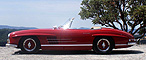 1957 Mercedes-Benz 300 SL Roadster mit Hardtop und Rudge Räder