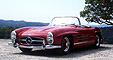 1957 Mercedes-Benz 300 SL Roadster mit Hardtop und Rudge Räder